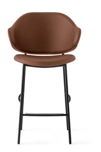 Calligaris Holly barstol matt sort / tobakk
