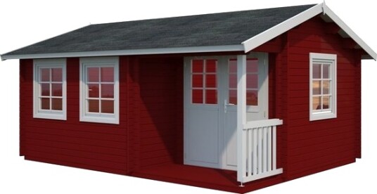 Palmako Anneks susanna16,4 19,4 m2. 44 mm laft Palmako Anneks susanna16,4 19,4 m2. 44 mm laft