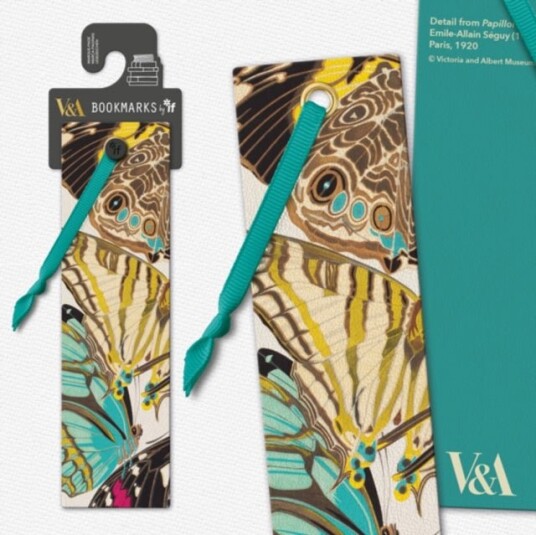 V&A Bookmark Papillons