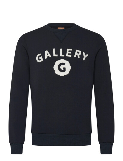 Mos Mosh Gallery Mmgbrigde Sweat Shirt - Navy - S Mos Mosh Gallery Mmgbrigde Sweat Shirt - Navy - S