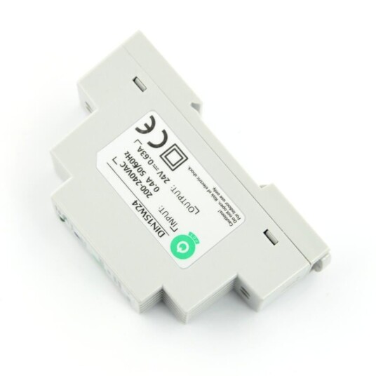 Strømforsyning For DIN Skinne 24V 0.63A 15W