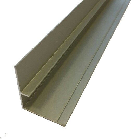 Fibo Hjørnelist Innvendig Aluminium 3mm 26mm 2360mm For Fuging Fibo Hjørnelist Innvendig Aluminium 3mm 26mm 2360mm For Fuging