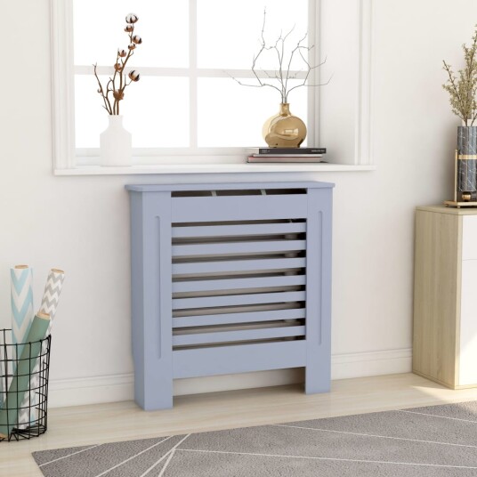 Radiatordeksel MDF grå 78 cm Radiatordeksel MDF grå 78 cm