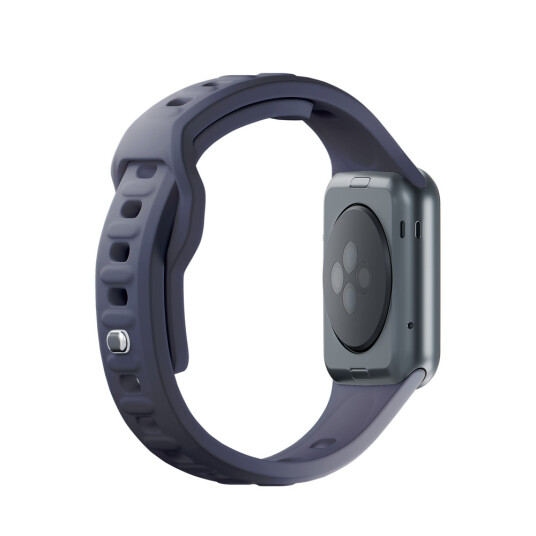 3mk Silikonrem for Apple Watch 38/40/41mm Grå