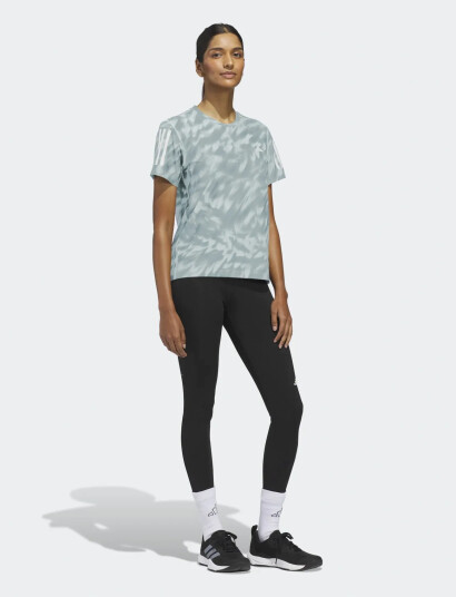adidas Performance Otr Aop Tee W - Blue - M adidas Performance Otr Aop Tee W - Blue - M