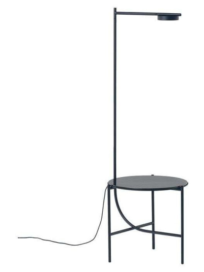 Grupa Products Igram Gulvlampe m/Bord Svart