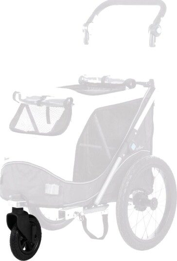 Trixie Forhjul til Sykkelvogn 12794, 12796, 12798 - 10.2 cm Bredde