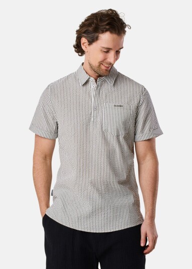 Seaside Seersucker Pique Shirt Olive Xs Kortarmede Skjorter Seaside Seersucker Pique Shirt Olive Xs Kortarmede Skjorter