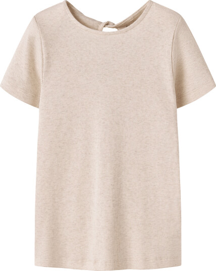 Name It Nkfjosia Ss Slim Top Cream 122 128