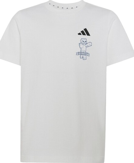 Adidas Performance T skjorte   Hvit m. Minecraft   Adidas Performance   6 år (116)   T skjorte