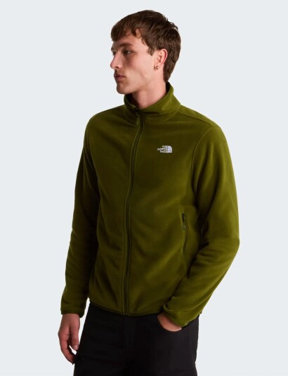 The North Face M Glacier Fleece Jacket   Khaki green   S
