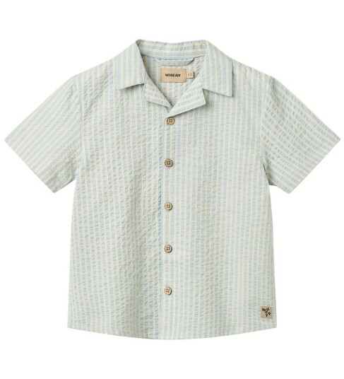 Wheat Shirt S/S Anker Green 116