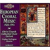 MediaTronixs European Choral Music 1525 - 1751 (Darlington, Cccc) CD 5 discs (2003) Pre-Owned