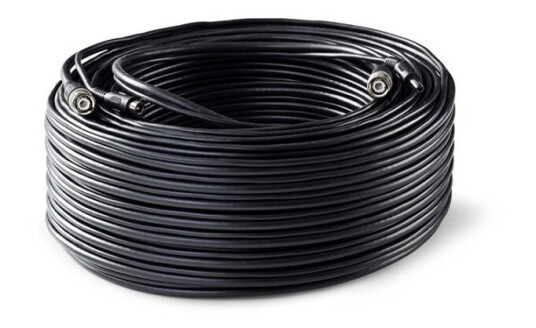 Nedis CCTV Security Cable | BNC / DC | 50.0 m | Rund | PVC | Sort | Gaveeske