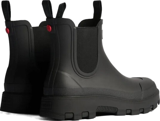 Hunter Unisex Elements Elastic Chelsea Boot - BLACK - 36