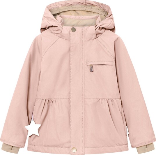 Mini A Ture Vinterjakke - MatBriddine Fleece - Adobe Rose - Mini A Ture - 7 år (122) - Vinterjakke Beige Rosa
