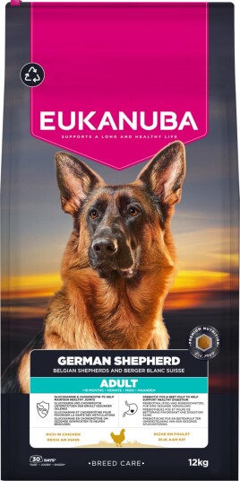 Eukanuba tørrfôr Adult Breed Care Tysk Schäferhund Sparepakke 2 x 12 kg Eukanuba tørrfôr Adult Breed Care Tysk Schäferhund Sparepakke 2 x 12 kg