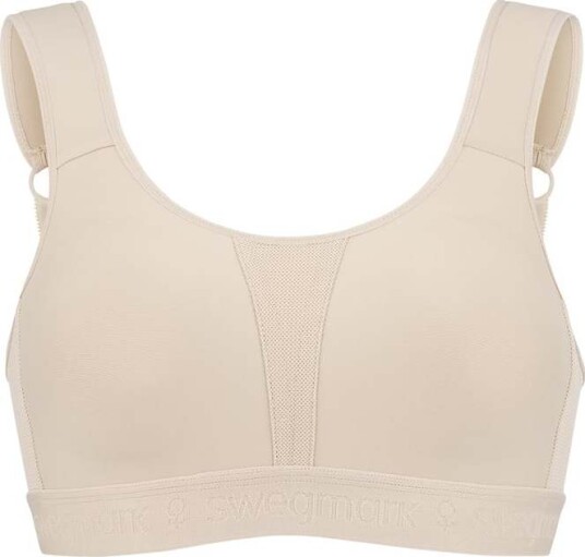Swegmark Kimberly Iconic Sport Bra Beige 70G