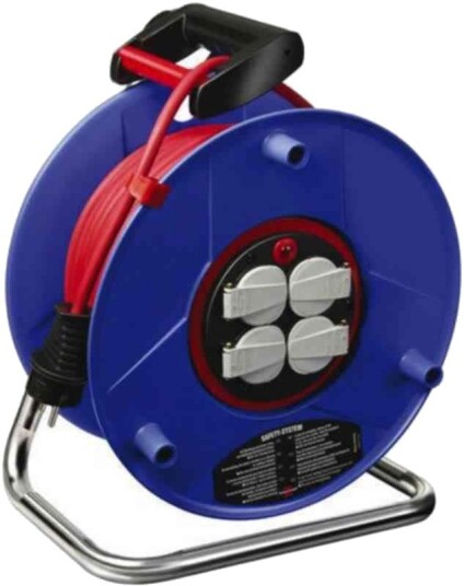 Brennenstuhl Kabeltrommel Anti-Twist 4-Veis 25 m