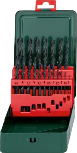 Metabo Borsett for Ikke-Jernholdige Metaller - 19 Deler Cylindrisk for Mobile Werkstatt