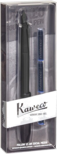 Fyllepenn Kaweco Perkeo 0 9 Sett Sort