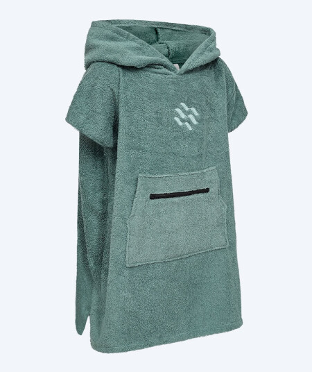 Watery badeponcho til barn - bomull - Forrest Green Watery badeponcho til barn - bomull - Forrest Green