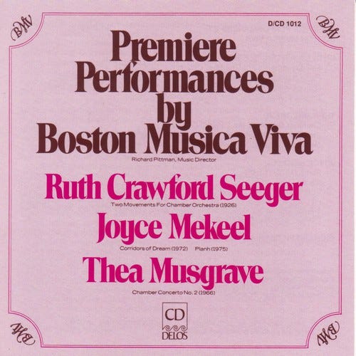Boston Musica Viva, Bruce Coppock, Cynthia PriceGlynn, Donald Bravo, Evelyn Zuckerman, Jan Curtis, Jay Humeston, Joan Esch, Kypros Markou, Marcus Thompson, Maynard Goldman, Nancy Cirillo, Norman Dee, Paul Brittan, Paula Robison, Richard Pittman, Tison Str Boston Musica Viva, Bruce Coppock, Cynthia PriceGlynn, Donald Bravo, Evelyn Zuckerman, Jan Curtis, Jay Humeston, Joan Esch, Kypros Markou, Marcus Thompson, Maynard Goldman, Nancy Cirillo, Norman Dee, Paul Brittan, Paula Robison, Richard Pittman, Tison Str