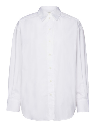 House Of Dagmar Classic Cotton Shirt - White - XS House Of Dagmar Classic Cotton Shirt - White - XS