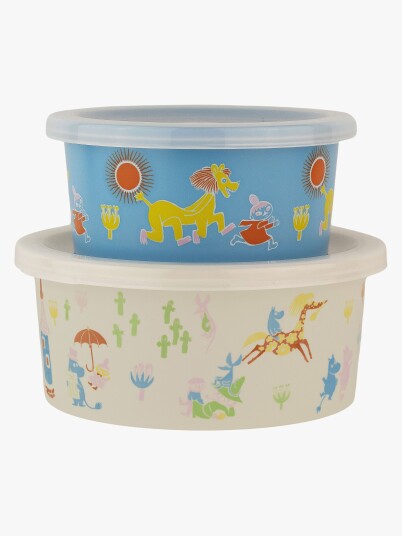 Mummitrollet 80 Snackboks 2 Pakk Mummitrollet 80 Snackboks 2 Pakk