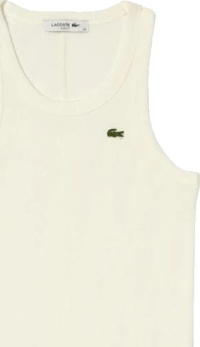 Lacoste Dame Topper Hvit M,