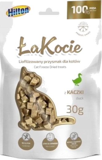 Hilton Frysetørket And Kattegodbit 30 G