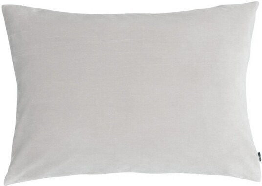 Høie Of Scandinavia Putetrekk- 100% bomull/lin - lysegrå - 70X100cm