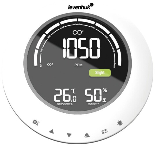 Levenhuk Wezzer PLUS LP90 CO2-måler Levenhuk Wezzer PLUS LP90 CO2-måler