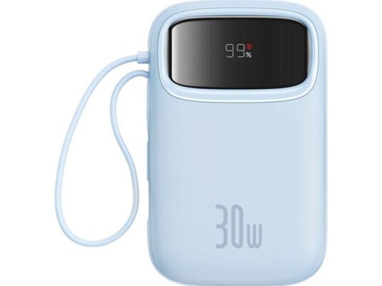 Baseus QPow 2 10000 mAh 30W Blå