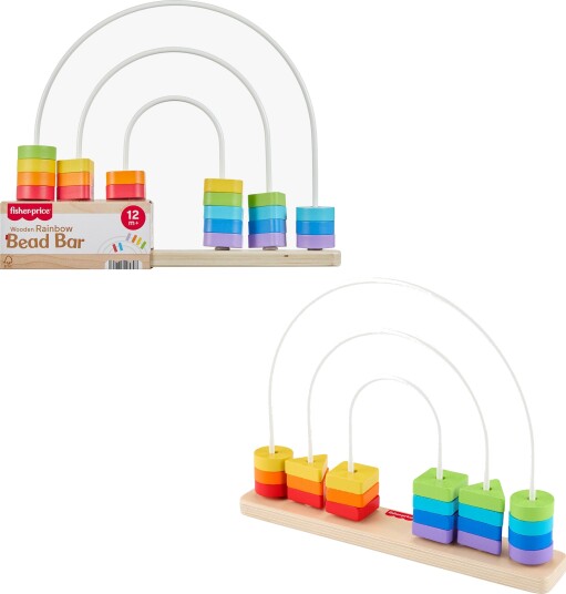 Fisher-Price Rainbow Bead Bar - Multi/patterned - ONE SIZE Fisher-Price Rainbow Bead Bar - Multi/patterned - ONE SIZE