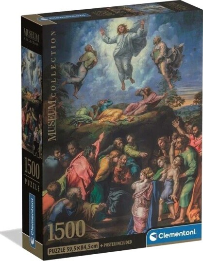 Clementoni Puzzle Museum Raphael Transfiguration 1500 pieces 2D Puslespill