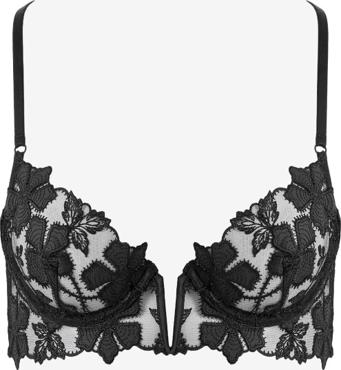 Bluebella Alara Wired Longline Bra - BLACK - 70 A