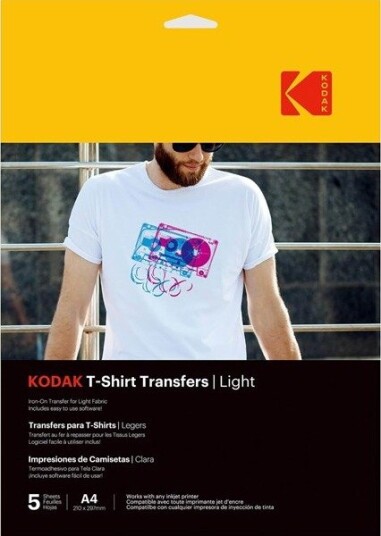 Kodak T Shirt Transfers Light 5 Stk 3510560