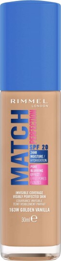 Match Perfection Liquid Foundation 163 Golden Vanilla
