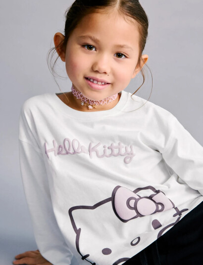 Mango Hello Kitty T Shirt Cream 2 3 Mango Hello Kitty T Shirt Cream 2 3