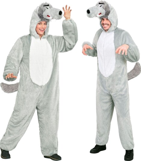 Kigurumi Ulvekostyme til Voksen - Unisex - X-Large