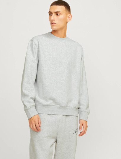 Jack & Jones Jjeurban Edge Sweat Crew Neck Noos - Grey - XL Jack & Jones Jjeurban Edge Sweat Crew Neck Noos - Grey - XL