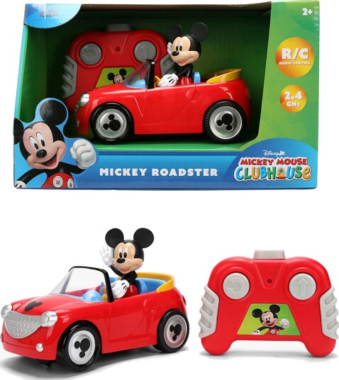 Jada Toys Rc Mickey Roadster 1:32 Red ONE SIZE Jada Toys Rc Mickey Roadster 1:32 Red ONE SIZE