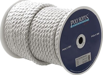Poly produkter polyester spes. hv. 8 mm 150 m Poly produkter polyester spes. hv. 8 mm 150 m
