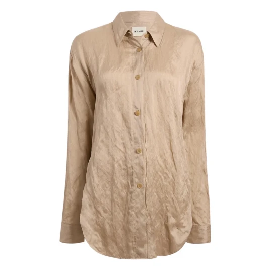 Khaite Dame Bluser & Skjorter Beige M, Khaite Dame Bluser & Skjorter Beige M,