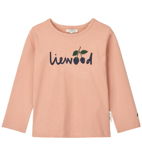 LIEWOOD Liewood Berry / Pale Tuscany Apia Placement Longsleeve T-Shirt 86-92