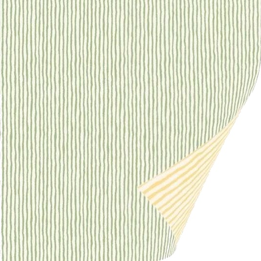 Tassotti Origamipapir 15X15 Cm 24K Grønne Striper