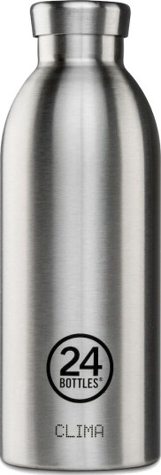 24 Bottles - Clima Vannflaske 0,5 L - Steel 24 Bottles - Clima Vannflaske 0,5 L - Steel