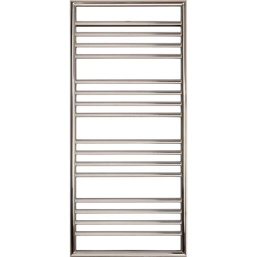 Kriss Venus håndkletørker, 117x50 cm, polert stål Kriss Venus håndkletørker, 117x50 cm, polert stål
