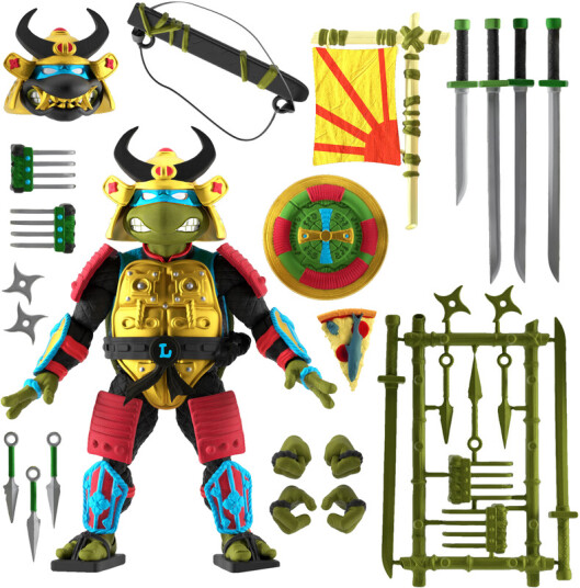 Teenage Mutant Ninja Turtles  Ultimates! Wv5  Leo The Sewer Samurai TMNT